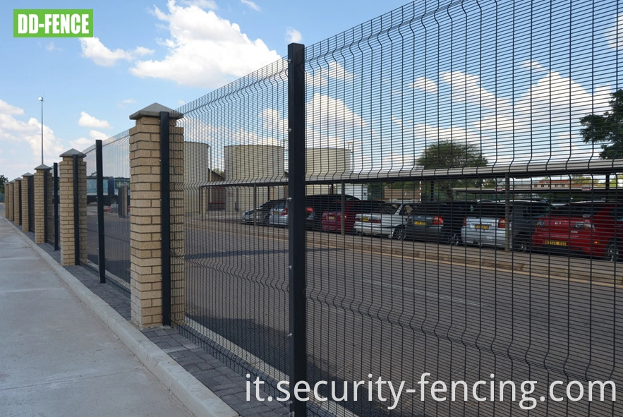 Cina HDG o Polvera Black 358 Fence di sicurezza